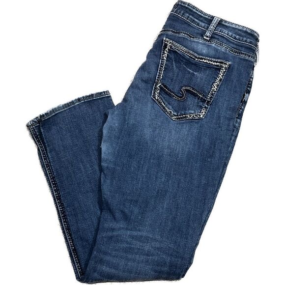 Silver jeans men’s 34 x 32 Suki straight leg lightweight jeans - Picture 1 of 7
